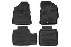 Коврики 3D в салон TOYOTA Corolla Fielder , 2012-, П.Р. 4 шт. (полиуретан) Element