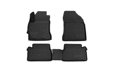 Коврики 3D в салон TOYOTA Auris 2013, 4 шт. (полиуретан) Element