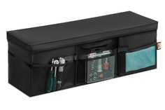 Органайзер в багажник автомобиля AutoFlex, 3 секции, складной, с крышкой, 90113
