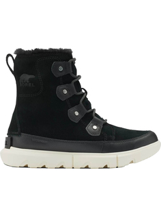 Ботинки женские Sorel Explorer Ii Joan Faux Fur Wp черные 7 US