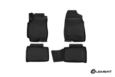 Коврики 3D в салон FAW X80, 2017-, 4 шт. (полиуретан) Element