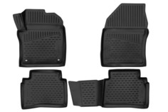 Коврики 3D в салон для TOYOTA Prius (XW50) 2015-, П.Р., Лифтбек, 4шт. (полиуретан) Element