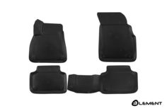 Коврики 3D в салон AUDI Q7 , 2015-, SUV, 4 шт. (полиуретан) Element