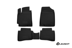 Коврики в салон Jac S3, 2017-, 4 шт. (полиуретан) Element
