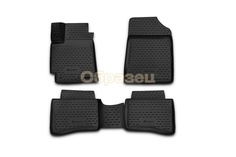 Коврики 3D в салон HYUNDAI Elantra, 2007-2010, 4 шт. (полиуретан) Element