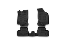 Коврики 3D в салон DATSUN on-do, 01/2014-, 4 шт. (полиуретан) Element