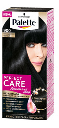 Краска для волос Palette Perfect Care 900 Насыщенный Черный