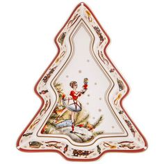 Блюдо-елка LEFARD "ЩЕЛКУНЧИК" 25Х21Х4 см
