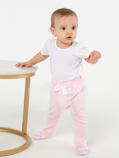 Ползунки для новорожденных КотМарКот Маленькая леди 5581207, розовый, р.62