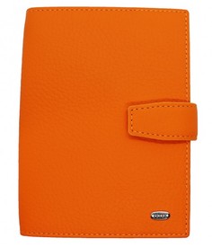 Обложка для автодокументов унисекс PETEK 595.234.89 оранжевая/матовая