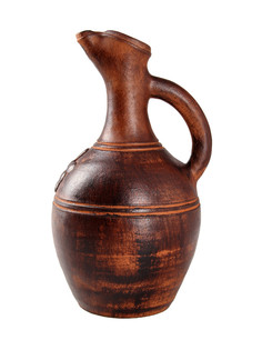 Глиняный грузинский кувшин GEORGIA HANDMADE ручной работы для напитков, 2,2 литра