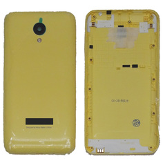 Задняя крышка для Meizu M1 mini желтая