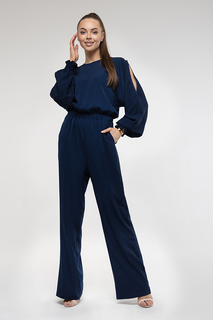 Комбинезон женский Петербургский Швейный Дом 1446 синий 48 RU