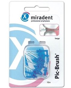 Ершики Miradent Pic-Brush refills Blue Синие, 12 шт