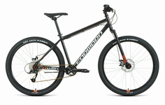 Велосипед 27,5" Forward Sporting 27,5 X D Черный/Оранжевый 2022 год 17" RBK22FW27884