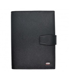 Обложка для автодокументов унисекс PETEK 595.174.01 черная/сафьян