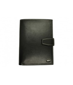 Обложка для автодокументов унисекс PETEK 596.000.KD1 черная/белая