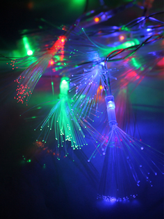 Светодиодная гирлянда КОСМОС KOC_GIR40LED_RGB 40 светодиодов, кисточки, 3,9 м, мультиколор Kosmos