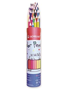 Цветные карандаши для рисования ACMELIAE Color Pencils, 24 цвета 9801-24