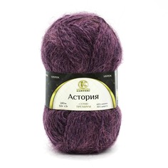Пряжа Камтекс Астория 50г, 180м (хлопок, шерсть) (412 меланж 13), 5 мотков