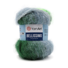 Пряжа YarnArt Bellissimo 150г, 330м, мохер, акрил, полиамид, полиэстер, 1418, 3 мотка