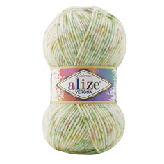 Пряжа ALIZE Verona 100г, 210м, 100% Aкрил, 7696, 5 мотков