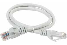 Патч-корд IEK RJ45 (вилка) - RJ45 (вилка) RJ 45 1м (PC01-C6U-1M)