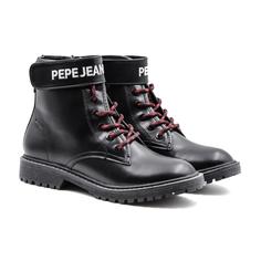 Ботинки Pepe Jeans London HATTON STRAP COMBI PGS50167 цв. черный р. 36