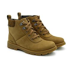Ботинки Clarks Heath Go GTX K 26162679 цв. коричневый р. 32