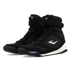 Боксерки Everlast Pro Elite High Top, white/black, 45