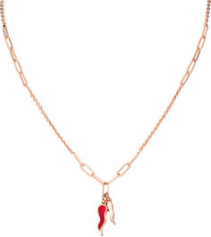 Колье из серебра с эмалью 44 см AMEN CLMPCORR Amen.