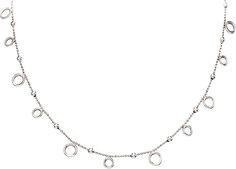 Ожерелье из серебра без вставки 45 см AMEN CLTOMB3 Amen.