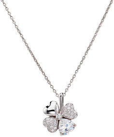 Колье из серебра с фианитом 42 см AMEN CLPQUBB Amen.