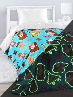 Покрывало стеганое Непоседа НЕОН 145х200 Вселенная Гравити Фолз 16517-1 Тейковский ХБК