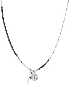 Колье из серебра с кристаллом ювелирным 44 см AMEN CLZICRBN3 Amen.