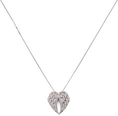 Колье из серебра с фианитом 42 см AMEN CLWH3 Amen.