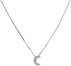 Колье из серебра с фианитом 42 см AMEN CLPM Amen.