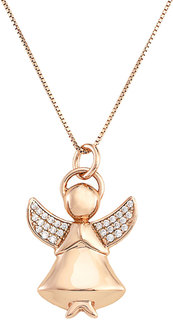 Колье из серебра с фианитом 45 см AMEN A2RB Amen.