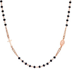 Колье из серебра с кристаллом ювелирным 50 см AMEN CRORN3 Amen.