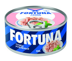 Тунец Fortuna рубленый в томатном соусе 185 г Фортуна