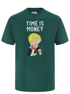 Футболка хлопковая с принтом MC2 Saint Barth