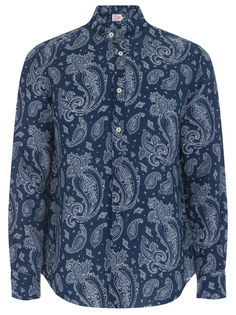 Рубашка Regular Fit льняная MC2 Saint Barth