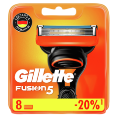 Сменные кассеты Gillette Fusion5 8 шт