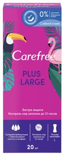 Салфетки ежедневные гигиенические женские Carefree Plus Large, 20 шт