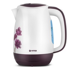 Чайник электрический Vitek VT-7061 OG White/Purple