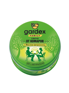 Свеча от комаров, Gardex Family, репеллентная*,* 20 часов защиты от комаров