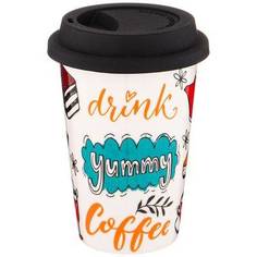 Кружка LEFARD COFFEMANIA С КРЫШКОЙ 400МЛ