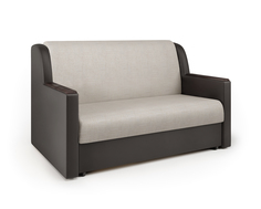 Диван-кровать Шарм-Дизайн Аккорд Д 140, бежевый/шоколад