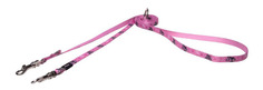 Поводок перестежка для собак Rogz Yo Yo XS-8мм 2 м, Розовый HLM200X