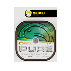 Леска флюрокарбоновая Guru Pure Fluorocarbon 0,16 мм, 50 м, 1,8 кг, прозрачный